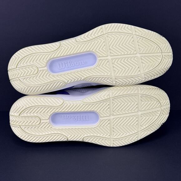 Wilson Rush Pro 5 SAMPLE Men\'s Tennis Shoes 10 Size WRS33853S White/Black/Purple main image 4